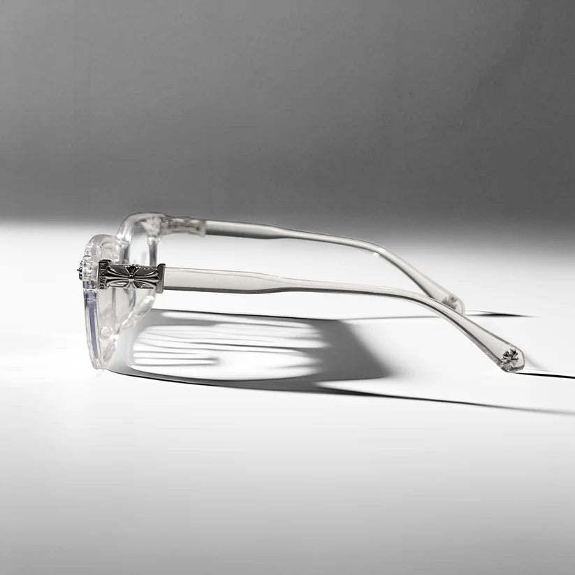 Chrome Hearts Clear Silver - detalhe lateral