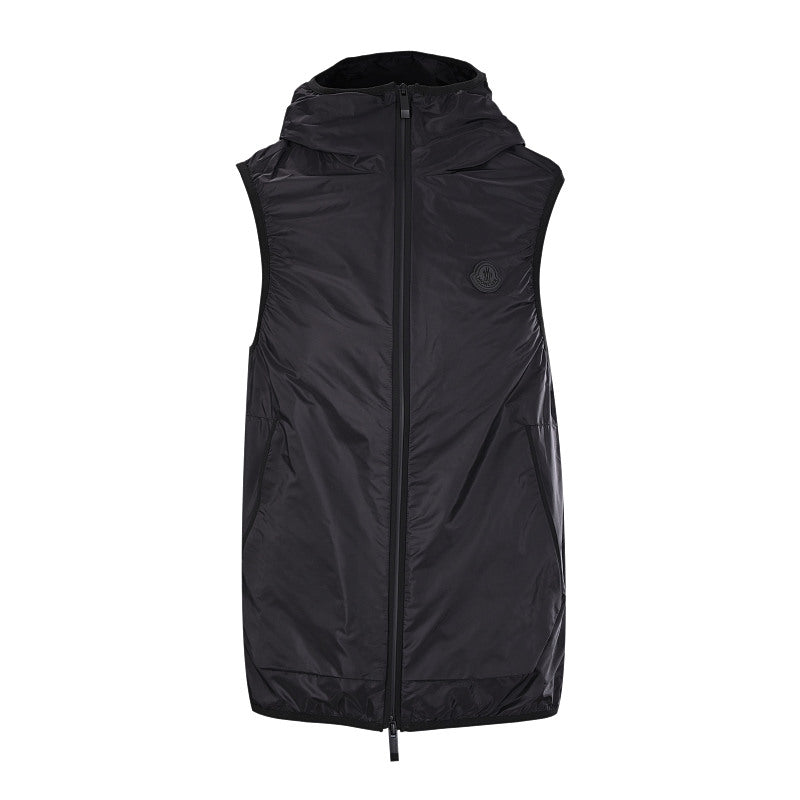 Colete Moncler Reflective Hooded (Preto)