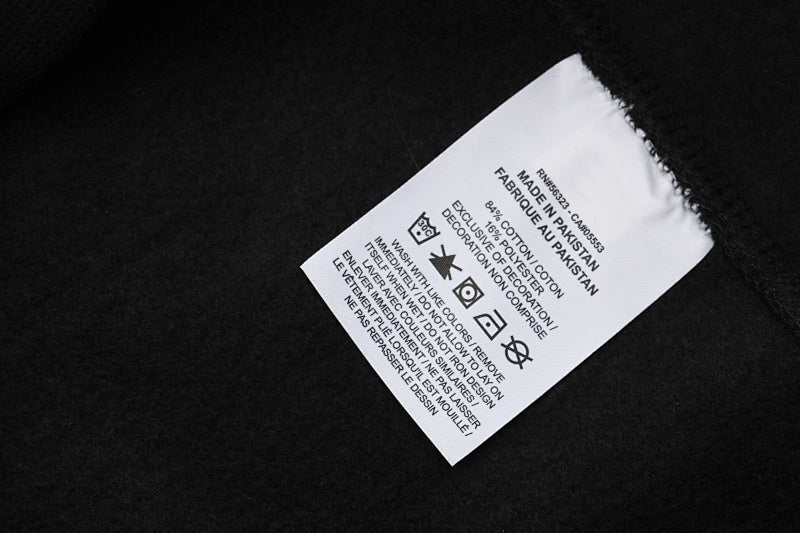 Hoodie Nike × Stussy 24FW — Preto