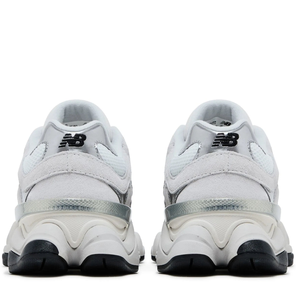 Tênis – New Balance 9060 'White Black Metallic Silver'