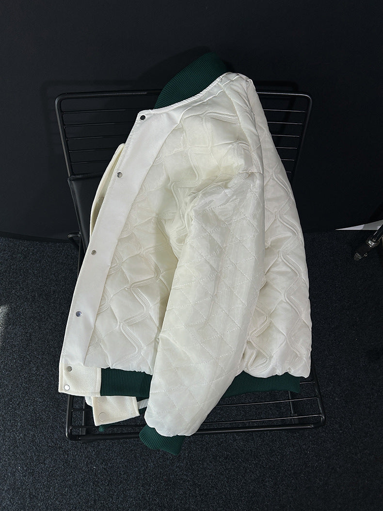 Jaqueta College Boston Celtics | Estilo Varsity Oversized