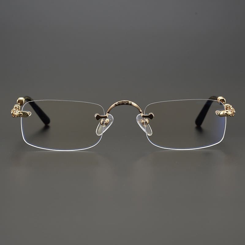 Óculos de Sol Chrome Hearts Pills Dourado - imagem 3