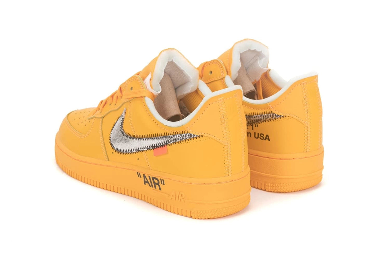 Nike Air Force 1 Low x Off-White — University Gold / Metallic Silver