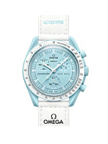 Swatch x Omega Relógio Bioceramic Moonswatch Mission to Uranus