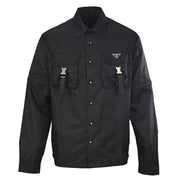 Jaqueta Prada Technical Metal Buckle