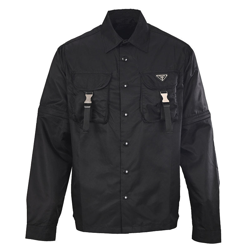 Jaqueta Prada Technical Metal Buckle