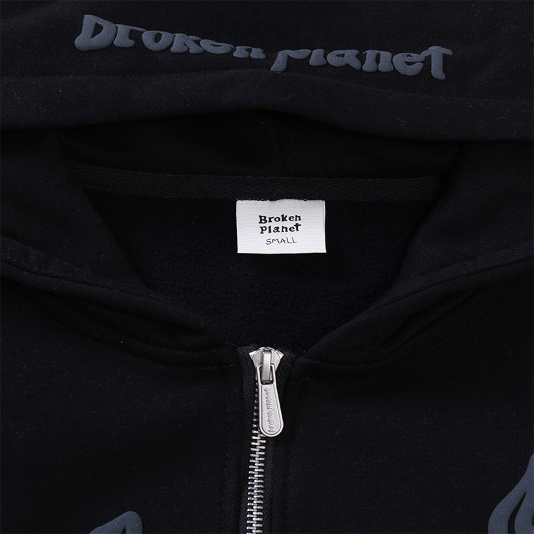 Moletom Broken Planet Zip Up Space (Preto)