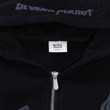 Moletom Broken Planet Zip Up Space (Preto)