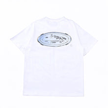 Camiseta Corteiz Logo Metallic White