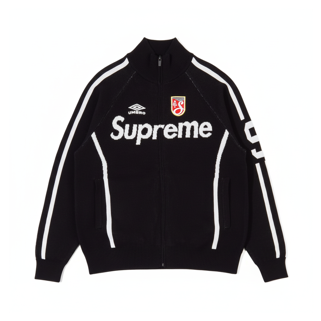 Jaqueta Umbro x Supreme Sweater Zip Up Black