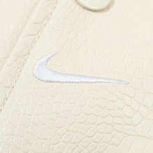 Jaqueta Nike x Supreme Varsity Leather Off White