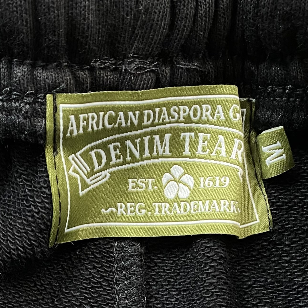 Shorts Moletom Denim Tears Black Gray - imagem 5