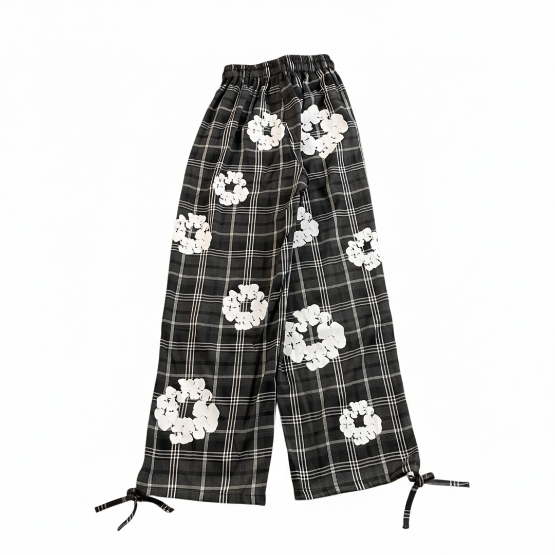 Calça Denim Tears Xadrez Kapok - imagem 2