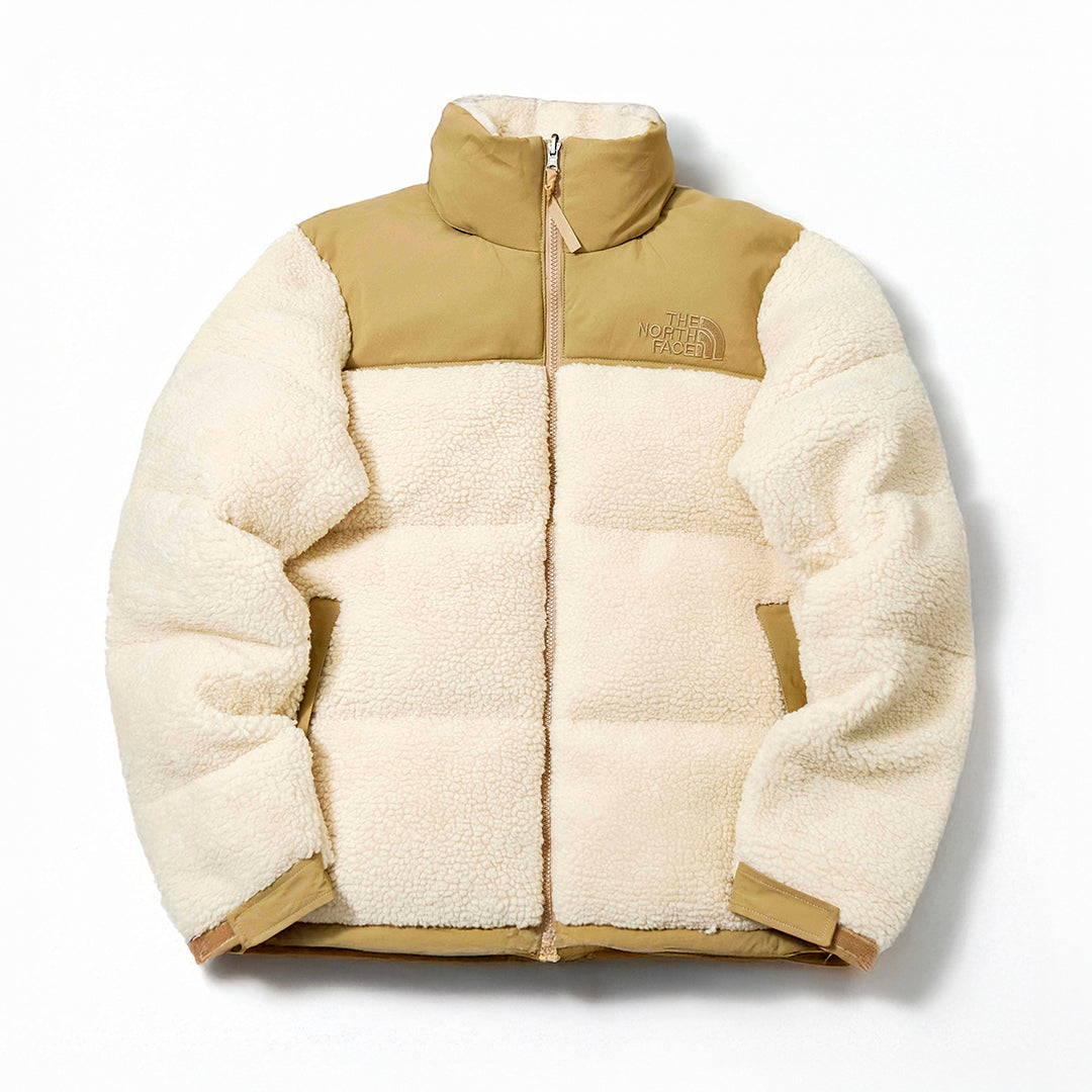 Jaqueta The North Face Sherpa Nuptse Off White/Bege