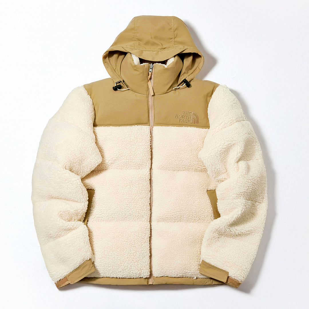 Jaqueta The North Face Sherpa Nuptse Off White/Bege