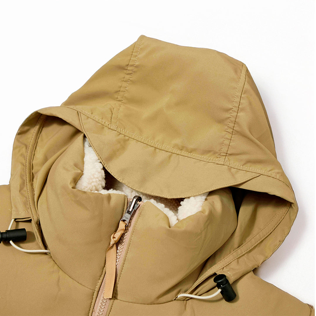 Jaqueta The North Face Sherpa Nuptse Off White/Bege