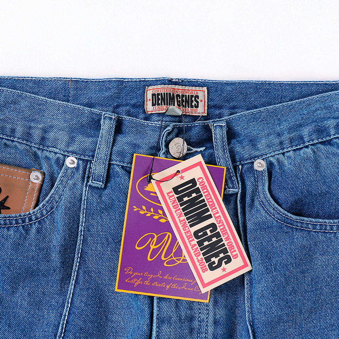 Calça Blue Jeans Corteiz Logo Tee - imagem 3