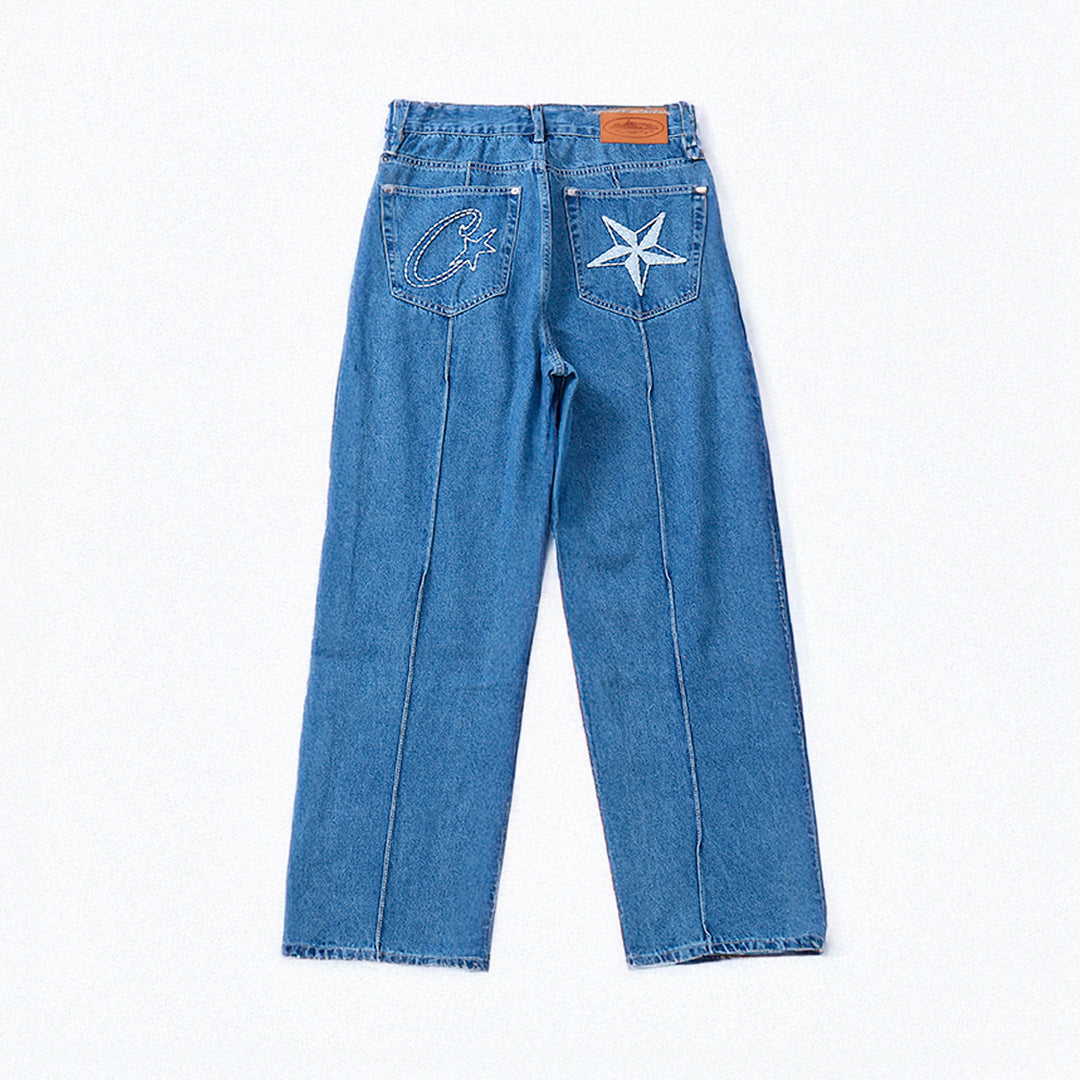 Calça Blue Jeans Corteiz Logo Tee - imagem 2