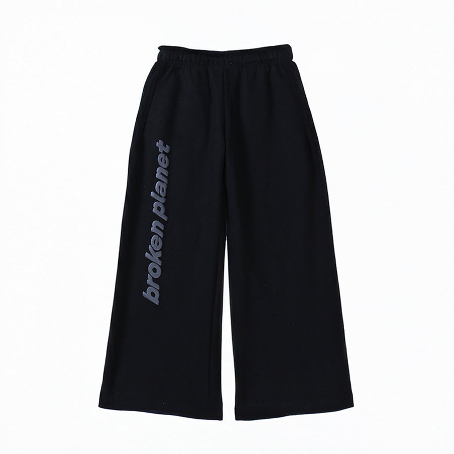 Calça Moletom Broken Planet Logo Writing Preta
