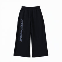 Calça Moletom Broken Planet Logo Writing Preta
