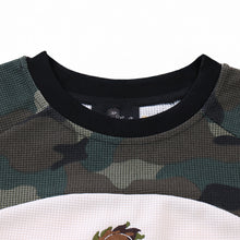 Camiseta Manga Longa Broken Planet Camuflada