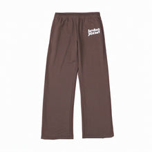 Calça Moletom Broken Planet Logo Writing Marrom