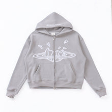 Moletom Broken Planet Zip Up Space (Cinza)