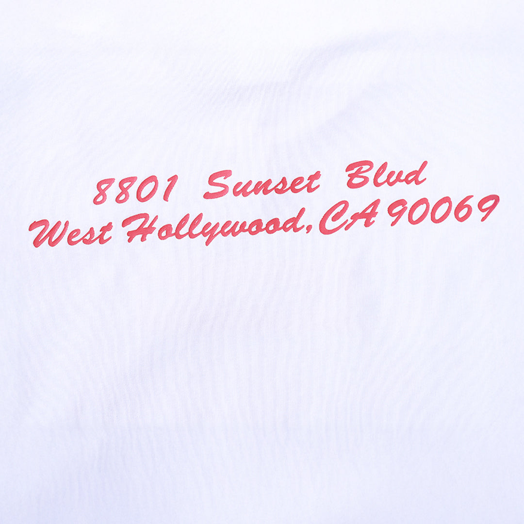 Camiseta Supreme Box Logo 8801 Sunset Blvd