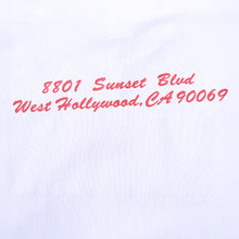 Camiseta Supreme Box Logo 8801 Sunset Blvd