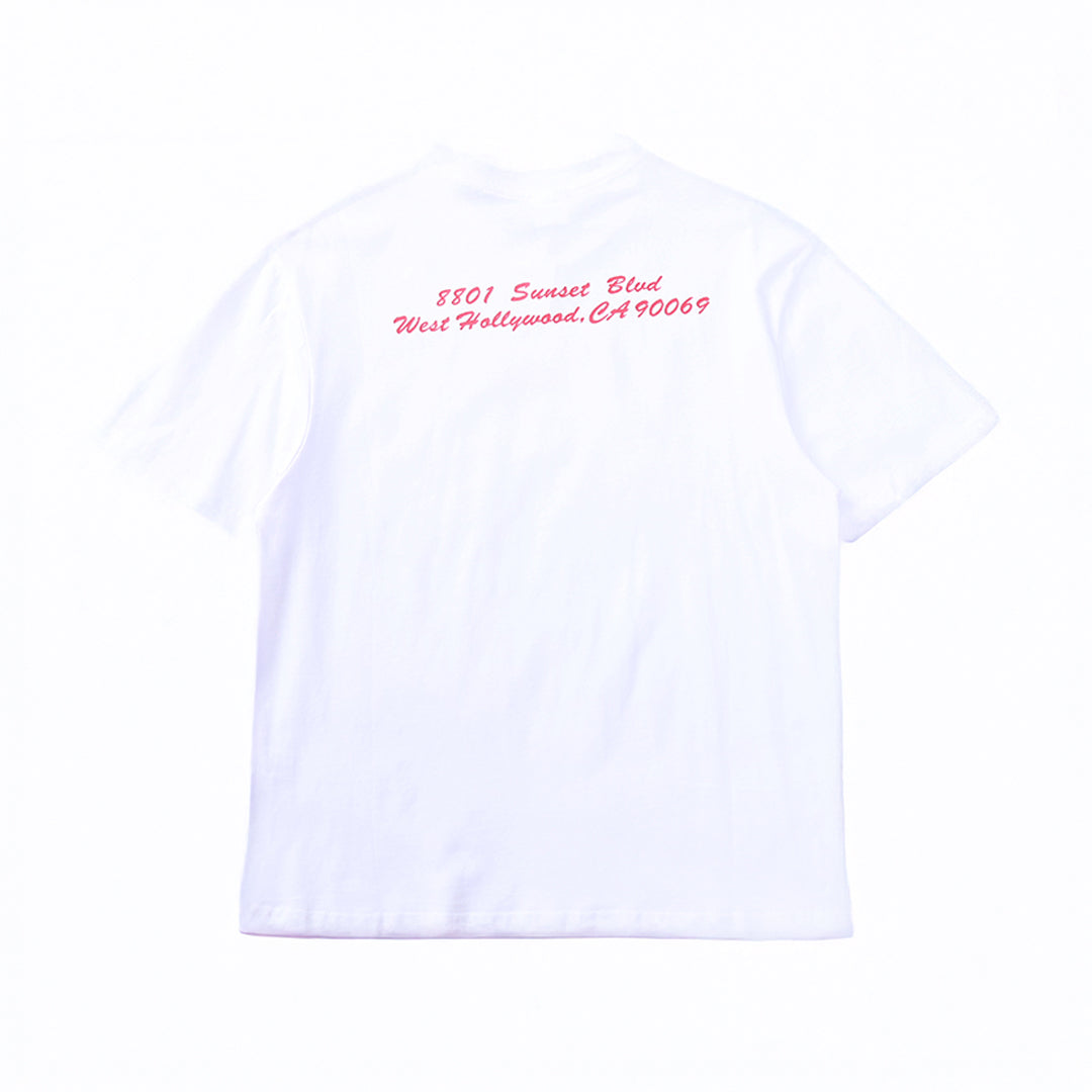 Camiseta Supreme Box Logo 8801 Sunset Blvd