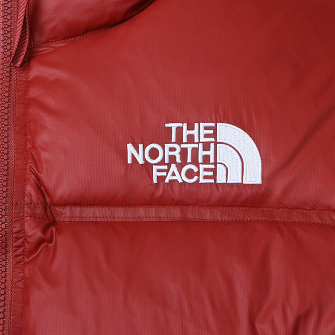 Jaqueta The North Face Nuptse Cropped Feminina Bordô