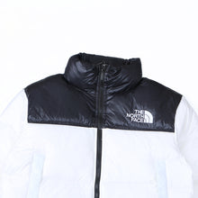 Jaqueta The North Face Nuptse Cropped Feminina Preto/Branco