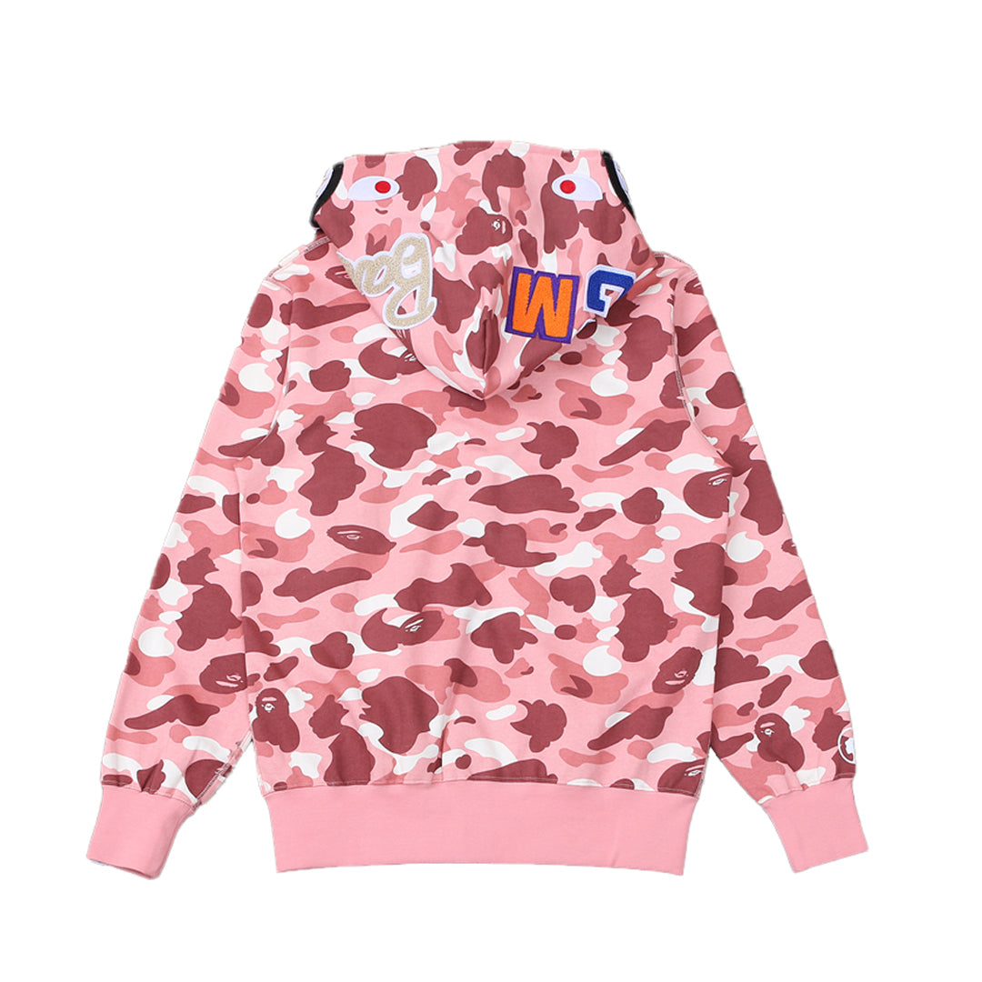 Moletom Bape Shark Glow Pink
