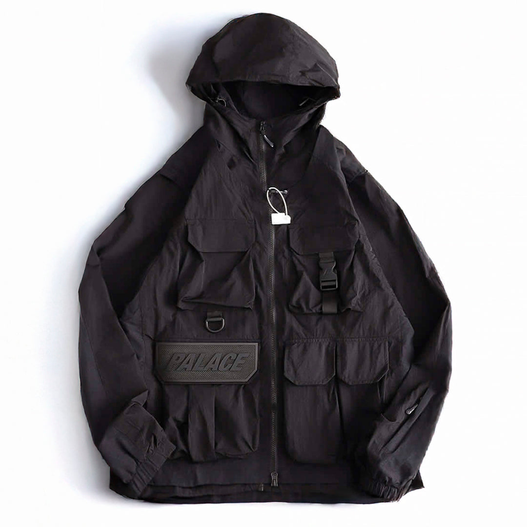 Jaqueta Palace Utility Iridescent Vest Black Spring 2019