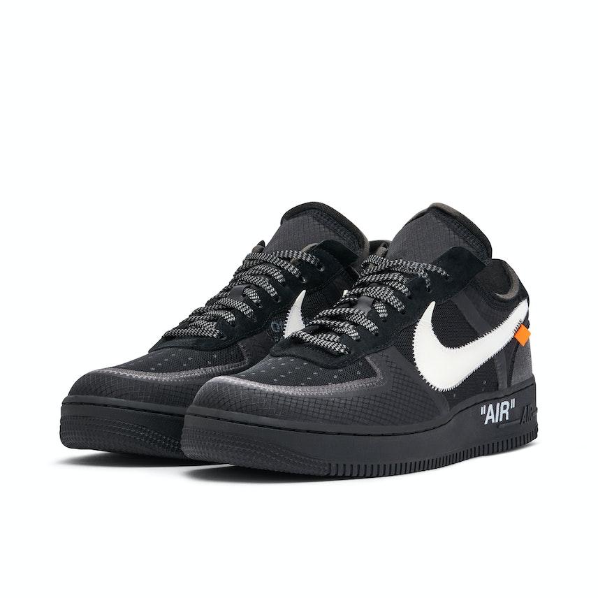 Nike Air Force 1 Low x Off-White MoMA — Black