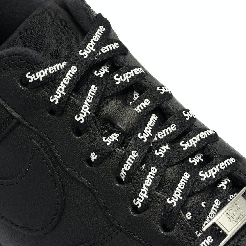 Nike Air Force 1 Low x Supreme — Black