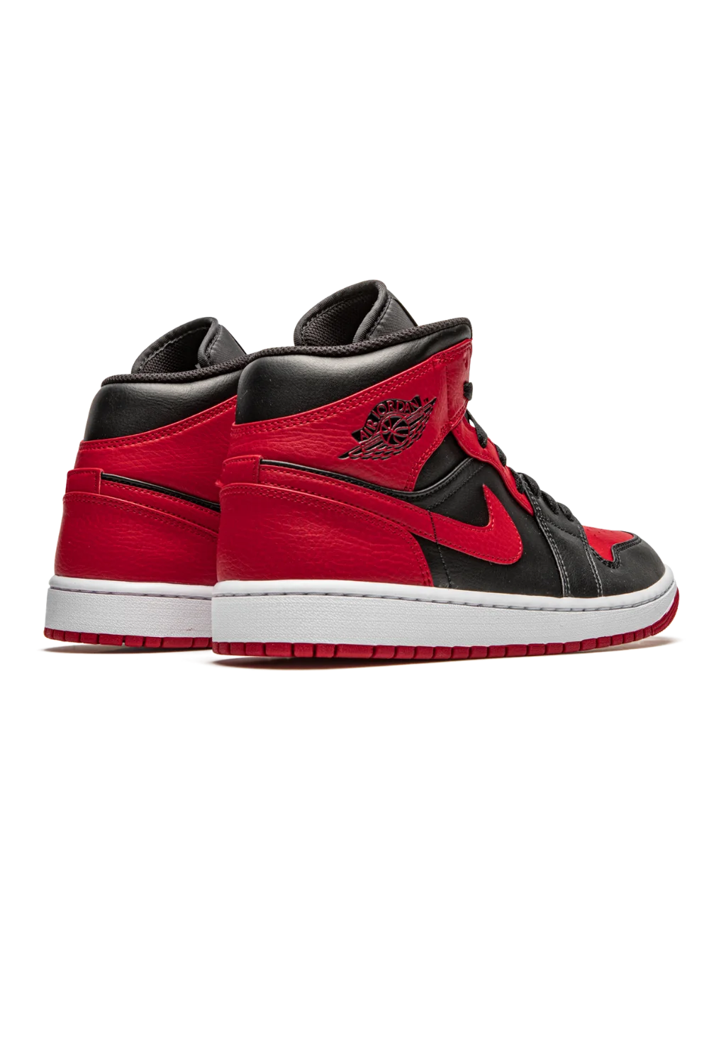 Nike Air Jordan 1 Mid Banned Vermelho - imagem 4