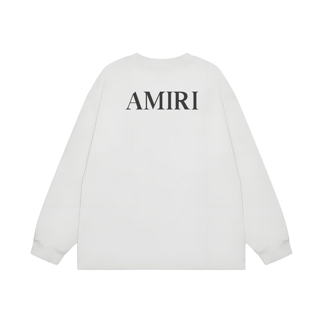 Camiseta Manga Longa AMIRI FW26 Core Logo - foto 5