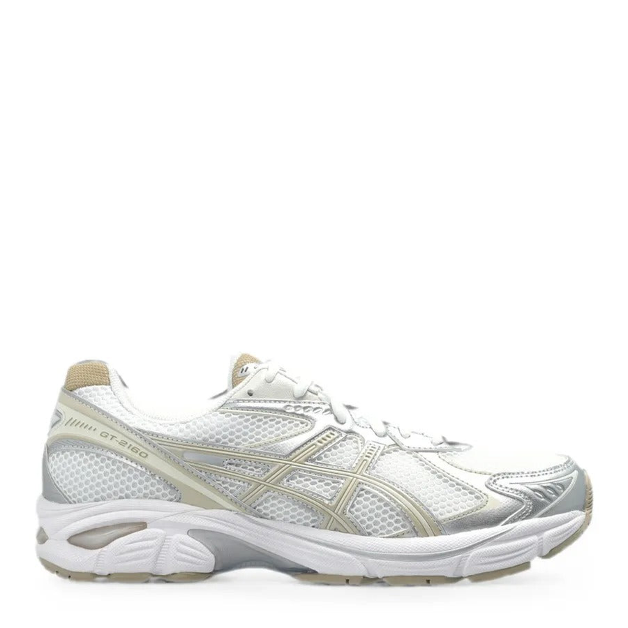 ASICS GT-2160 White Cream Silver – lateral direita