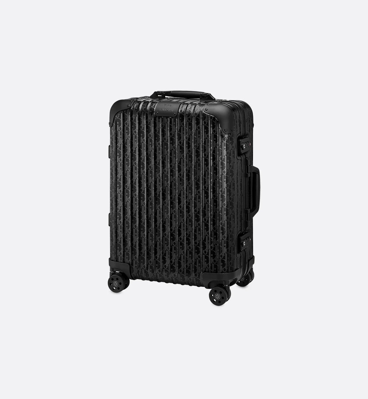 Mala Dior x RIMOWA Carry-On Oblique Preta