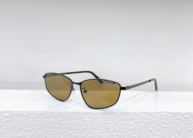 Balenciaga BB0277S Sunglasses — Black / Caramel