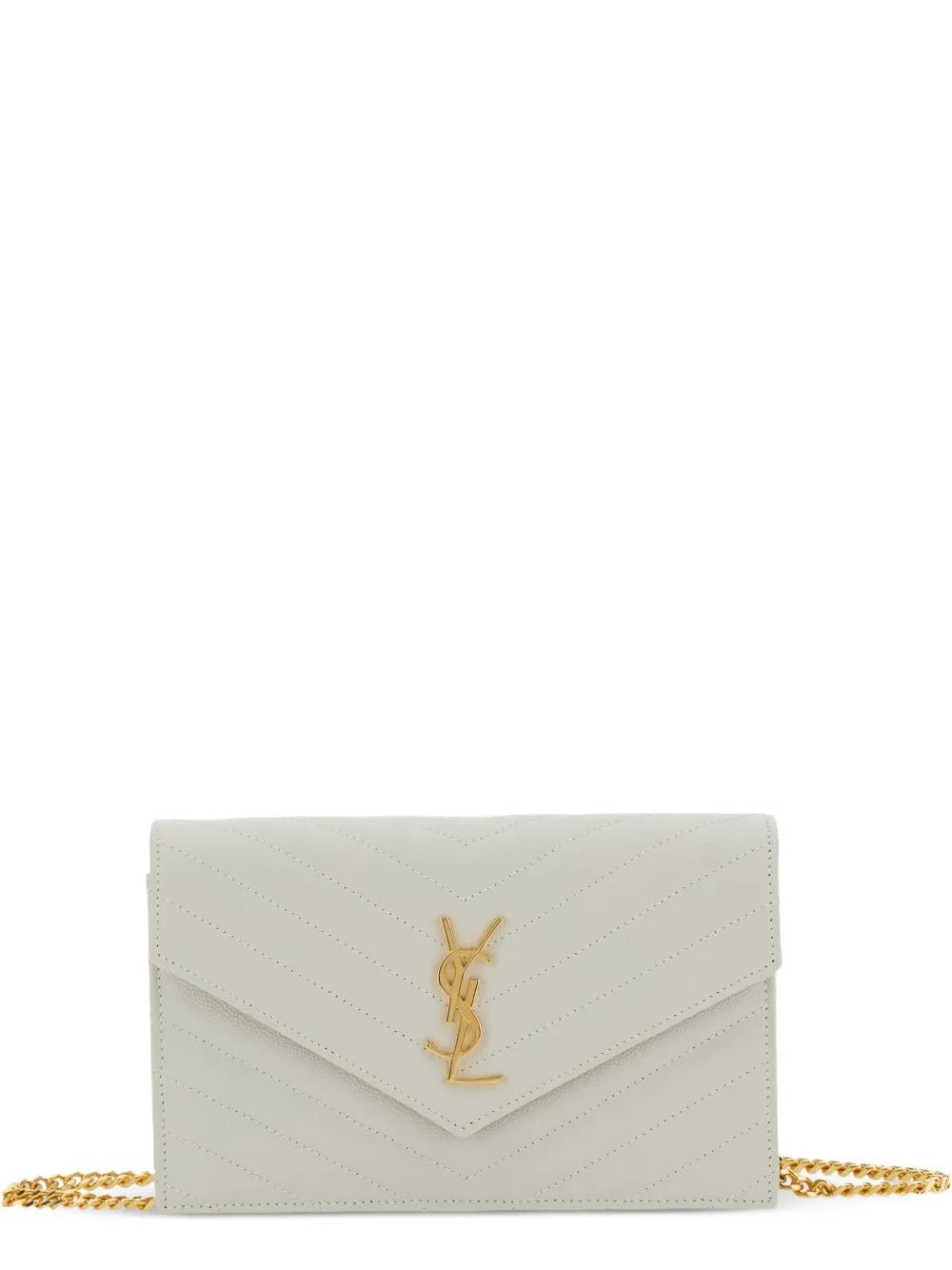 Saint Laurent Cassandre Envelope Chevron - vista traseira