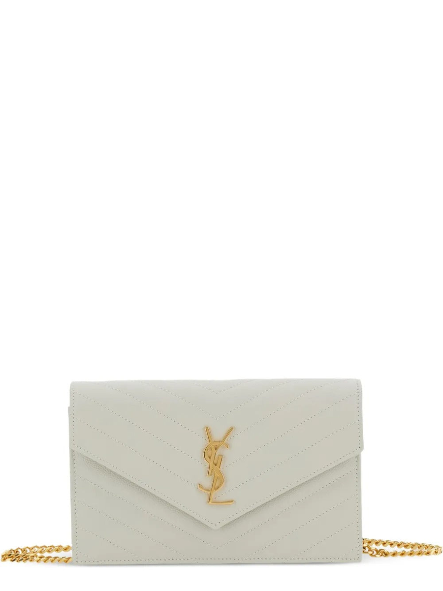 Saint Laurent Cassandre Envelope Chevron - vista traseira