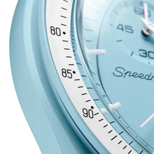 Relógio Omega x Swatch Moonswatch Mission To Uranus Quartzo Azul Bebê 42mm SO33L100 - comprar online