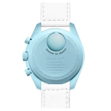 Relógio Omega x Swatch Moonswatch Mission To Uranus Quartzo Azul Bebê 42mm SO33L100 - loja online