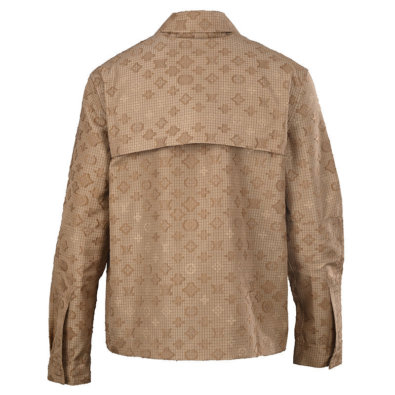 Jaqueta Shirt LV Monogram Ripstop
