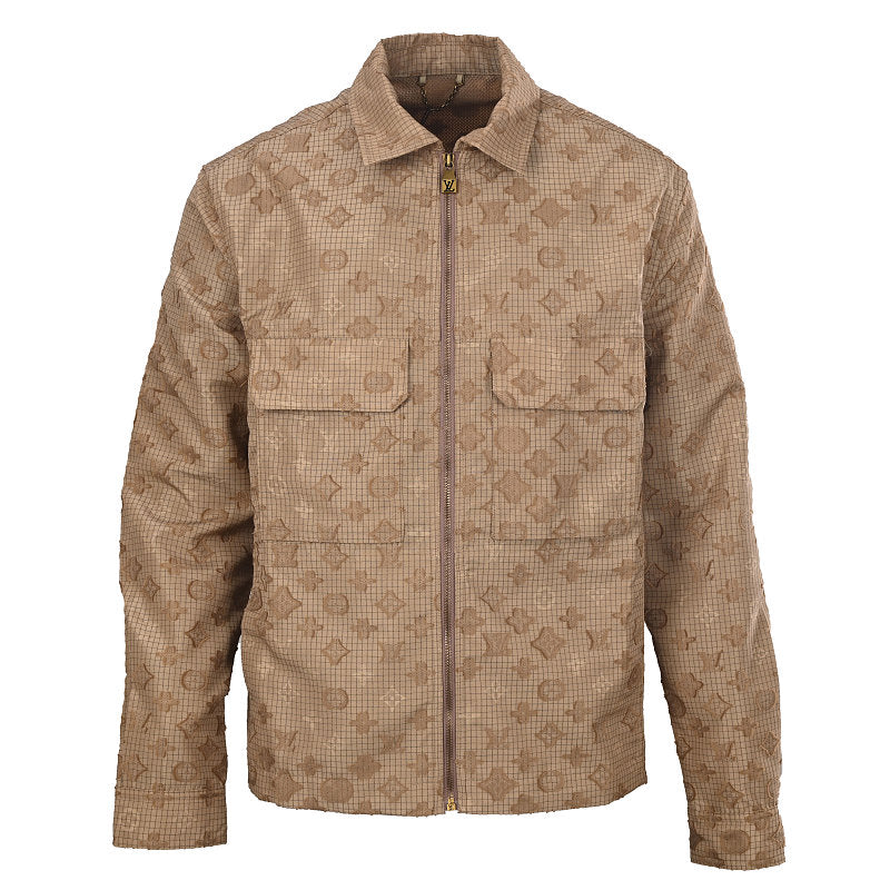 Jaqueta Shirt LV Monogram Ripstop
