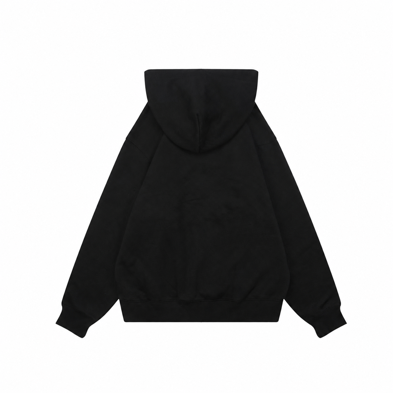 Hoodie Nike × Stussy 24FW — Preto (Traseira)