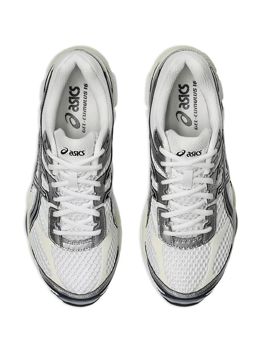 ASICS GEL-Cumulus 16 White Navy Silver – topo