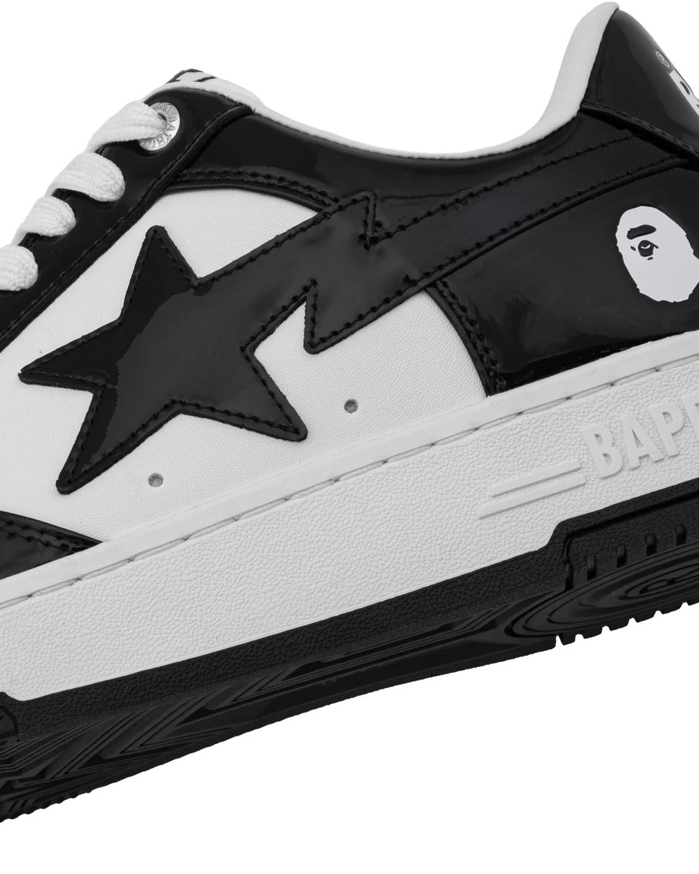 BAPE STA Low - Detalhe estrela e solado